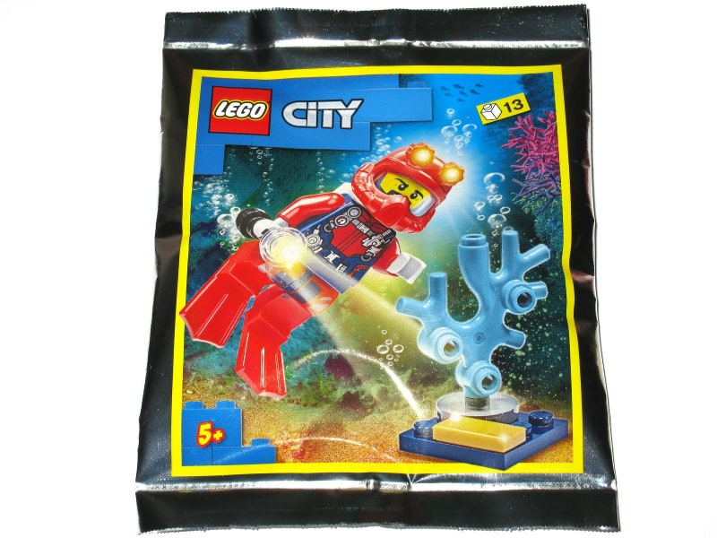 Zestaw Lego City Minifigure Polybag Deep Sea Diver #
