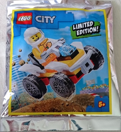 Minifigure Polybag Stuntman with Quad #