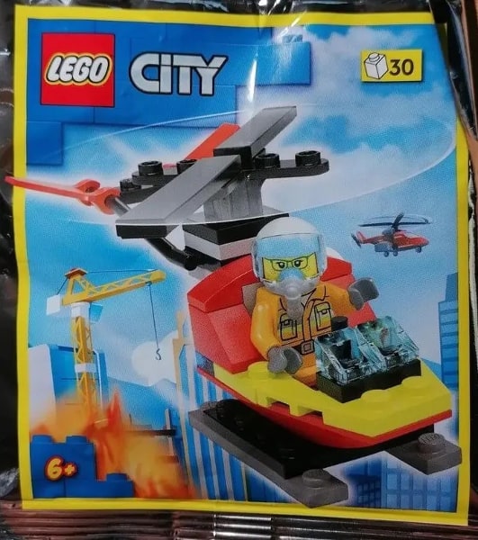 Zestaw Lego City Minifigure Polybag Fire Helicopter #