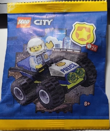 Zestaw Lego City Minifigure Polybag Police Buggy #