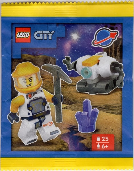 Zestaw Lego City Minifigure Polybag Astronaut with Robot #