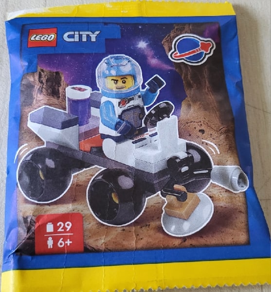 Zestaw Lego City Minifigure Polybag Astronaut with Quad #