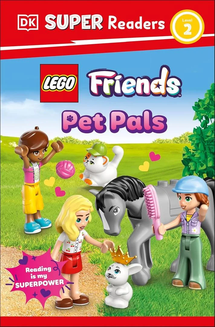 LEGO® 9780241785836 DK Super Readers Level 2: Friends: Pet Pals