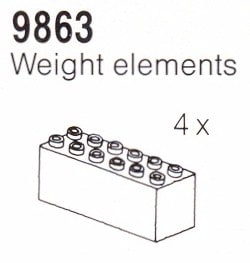 Weighted Brick Pack