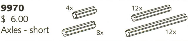 Axles - Short