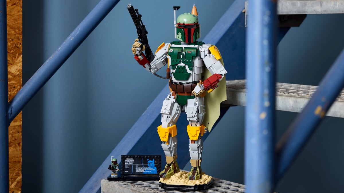 Zestaw LEGO Boba Fetta, bardziej realistyczny styl figury