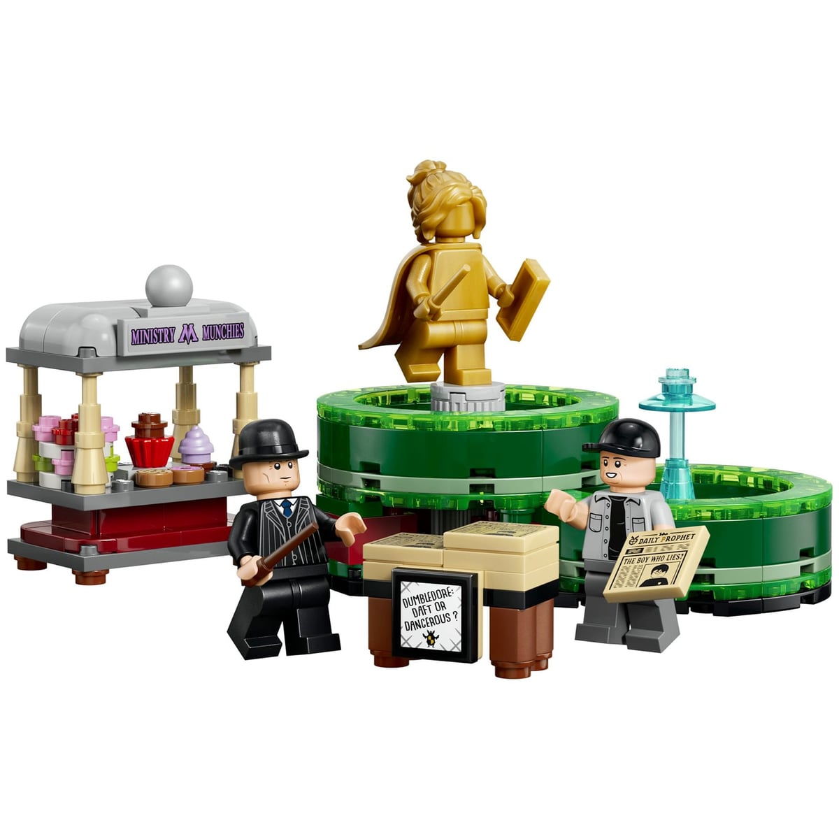 LEGO Harry Potter 40901: przeciek zestawu Ministry Munchies i Daily Prophet Stands