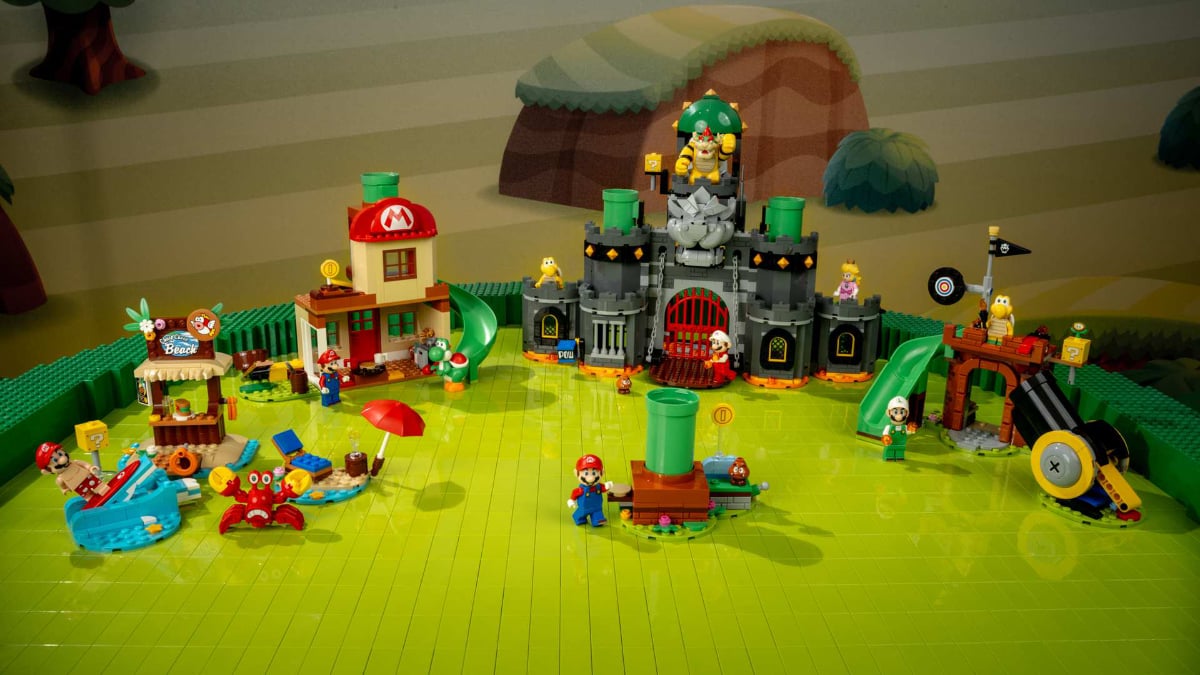 LEGO Super Mario: zestaw 72052 Mario wskakujący do rury z minifigurką