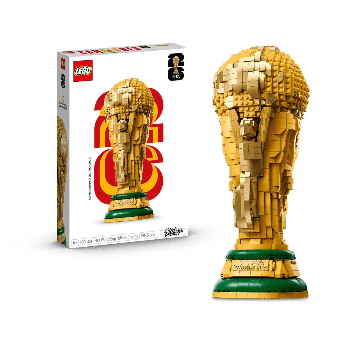Zestaw LEGO 4000351 FIFA World Cup Official Trophy Champions Edition