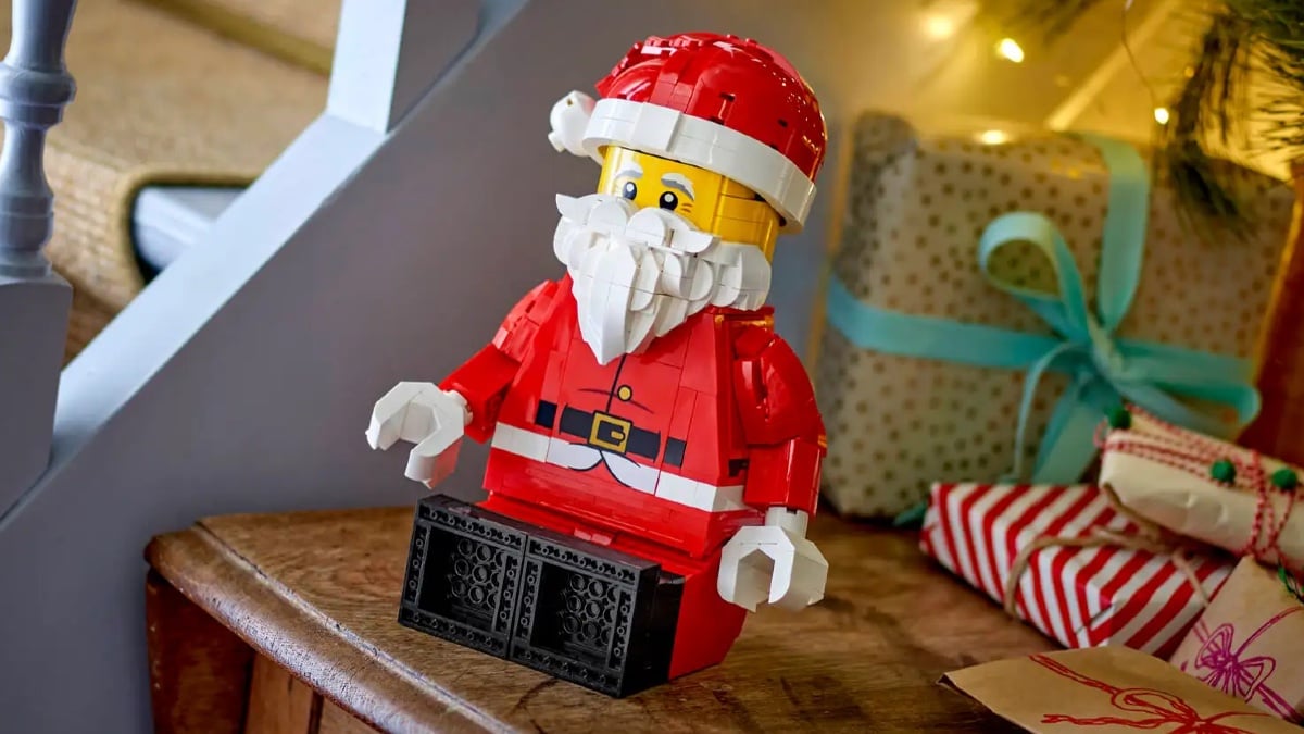 LEGO 40820 Powiększona minifigurka Świętego Mikołaja