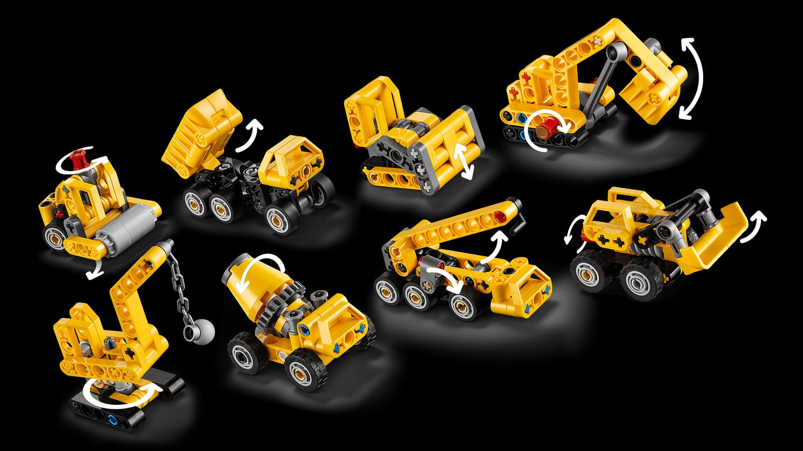 Funkcje modeli Technic Mighty Machines