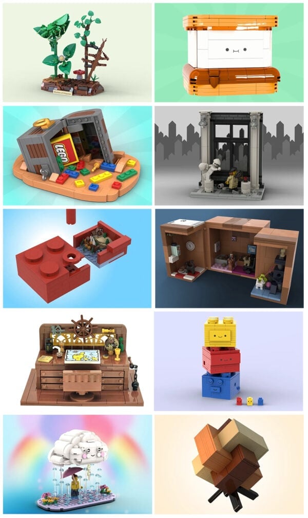 Finaliści LEGO Ideas Hidden Secrets Challenge