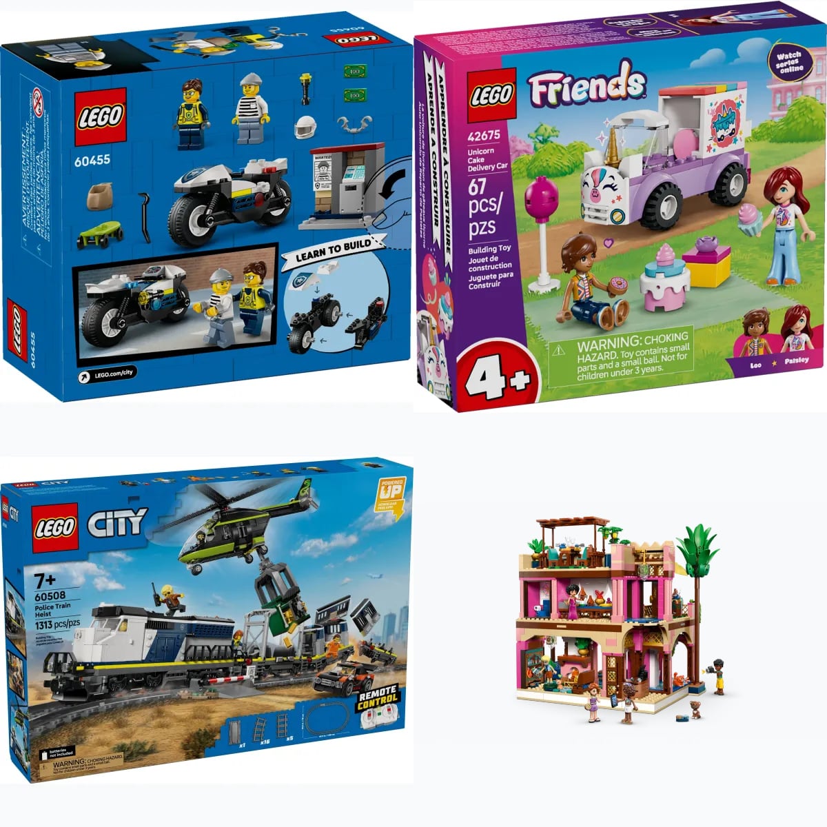 LEGO City i LEGO Friends, zestawy z katalogu KlockiAlert w czterech segmentach cenowych