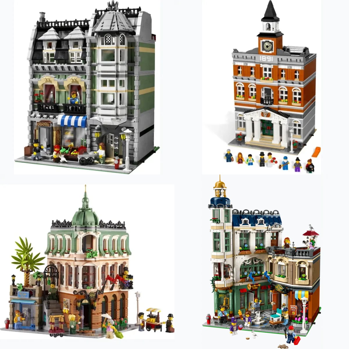 LEGO Modular Buildings ceny: ranking kultowej serii kamieniczek, od Cafe Corner po Ulicę Handlową