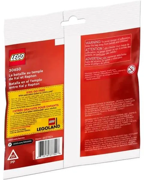 LEGO® 30650 Bitwa Kaia i Raptona w świątyni - zdjęcie 2