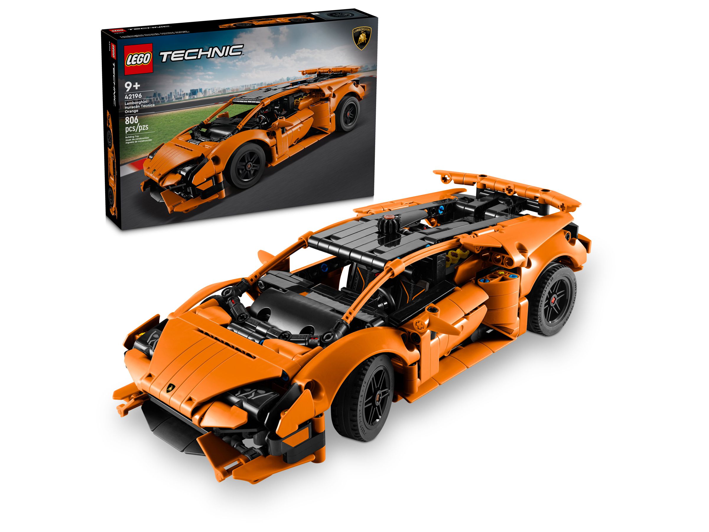 LEGO® 42196 Pomarańczowe Lamborghini Huracán Tecnica - zdjęcie 2